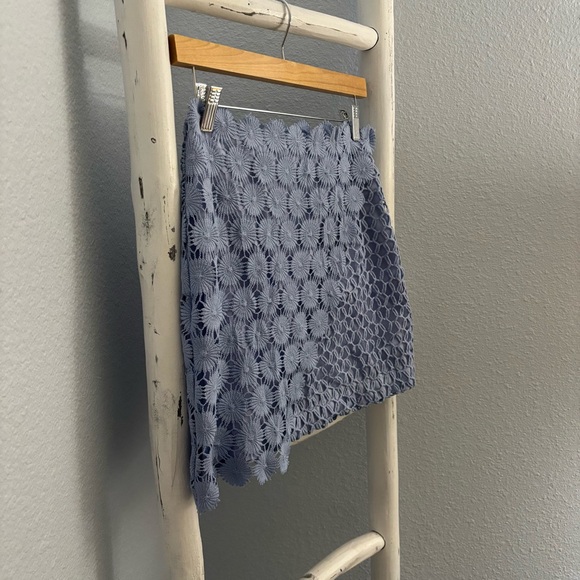 Topshop blue mini skirt 4 - Picture 8 of 8